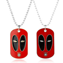 Load image into Gallery viewer, DEADPOOL MILITARY STYLE NECKLACE