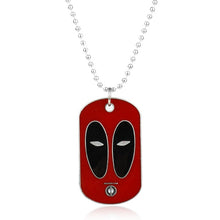 Load image into Gallery viewer, DEADPOOL MILITARY STYLE NECKLACE