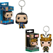Load image into Gallery viewer, POP POCKET KEYCHAIN LOKI FIGURE