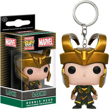 Load image into Gallery viewer, POP POCKET KEYCHAIN LOKI FIGURE