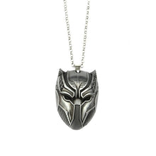 Load image into Gallery viewer, BLACK PANTHER MASK NECKLACE