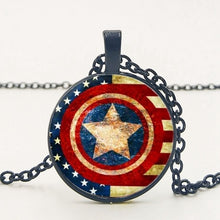 Load image into Gallery viewer, CAPTAIN AMERICA SHIELD NECKLACE
