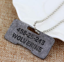 Load image into Gallery viewer, WOLWERINE ID NECKLACE