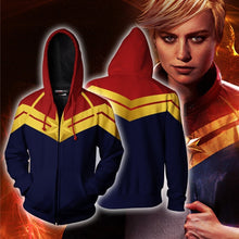 Load image into Gallery viewer, CAPTAIN MARVEL SUIT HOODIE