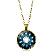 Load image into Gallery viewer, PROOF THAT TONY STARK HAS A HEART NECKLACE