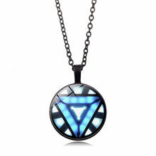 Load image into Gallery viewer, PROOF THAT TONY STARK HAS A HEART NECKLACE
