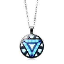 Load image into Gallery viewer, PROOF THAT TONY STARK HAS A HEART NECKLACE