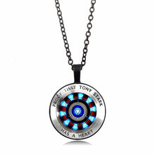 Load image into Gallery viewer, PROOF THAT TONY STARK HAS A HEART NECKLACE