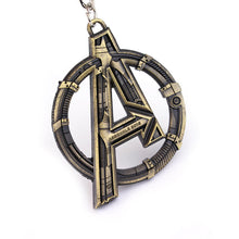 Load image into Gallery viewer, AVENGERS LOGO KEYCHAIN