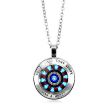 Load image into Gallery viewer, PROOF THAT TONY STARK HAS A HEART NECKLACE