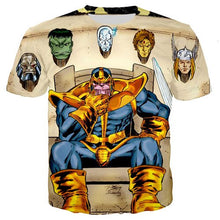 Load image into Gallery viewer, AVENGERS END GAME LEGO TSHIRT