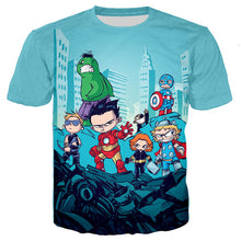 Load image into Gallery viewer, AVENGERS END GAME LEGO TSHIRT