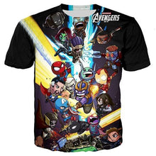 Load image into Gallery viewer, AVENGERS END GAME LEGO TSHIRT