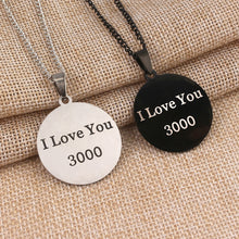 Load image into Gallery viewer, I LOVE YOU 3000 NECKLACES