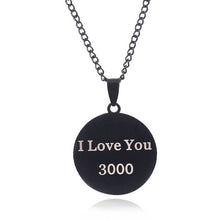 Load image into Gallery viewer, I LOVE YOU 3000 NECKLACES