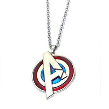 Load image into Gallery viewer, AVENGERS A LETTER NECKLACE