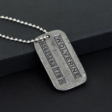 Load image into Gallery viewer, WOLWERINE DOG TAG NECKLACE