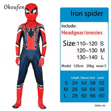 Load image into Gallery viewer, AVENGERS SUITS FOR CHILDREN