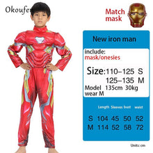 Load image into Gallery viewer, AVENGERS SUITS FOR CHILDREN